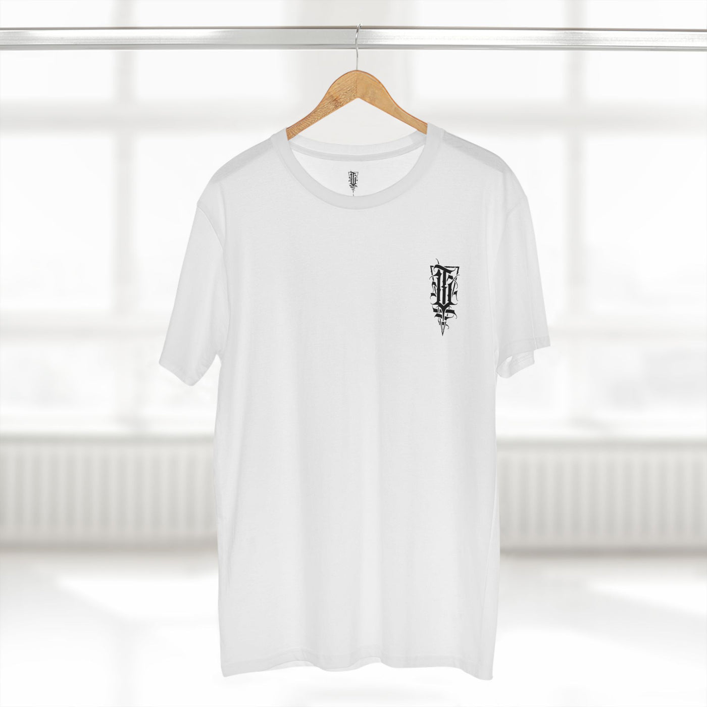 Lucid Instinct Round OG Calligraphy T-Shirt — White