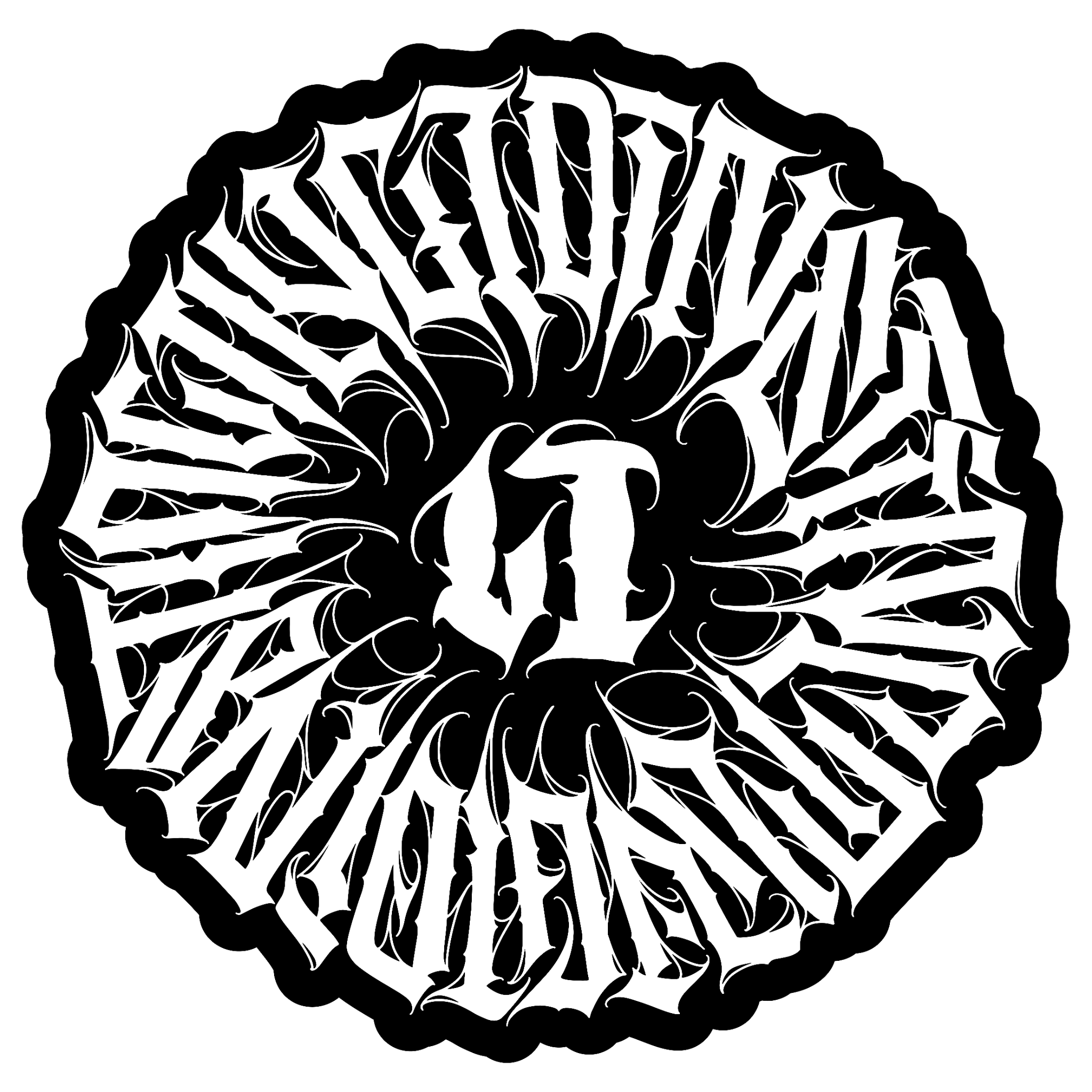 Lucid Instinct calligraphy logo